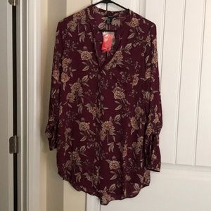 Floral tunic